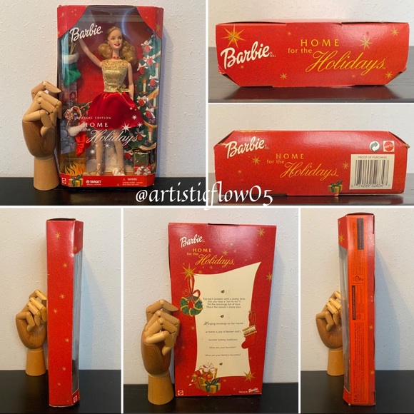 Mattel Other - NEW! Rare 2001 Sealed Barbie Home For The Holidays